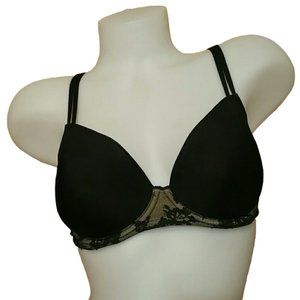 Maidenform Adjustable Black Bra 34D